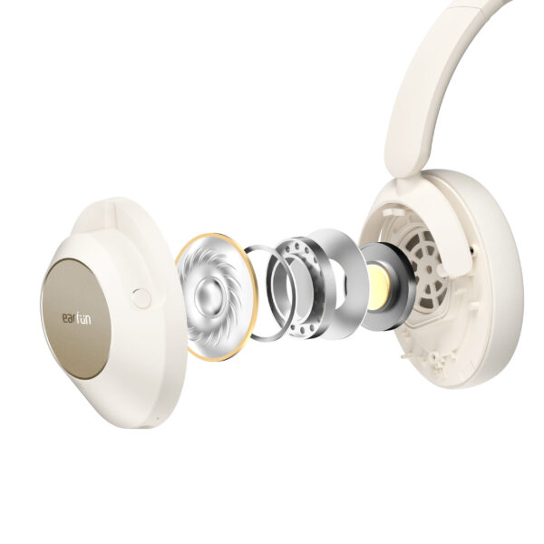 EarFun Wave Pro - Oat White - Afbeelding 4